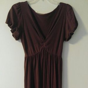 Brown dress